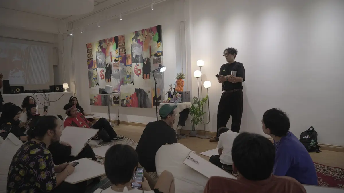 Cap Sayap Kerbau: Weekend Drawing Club