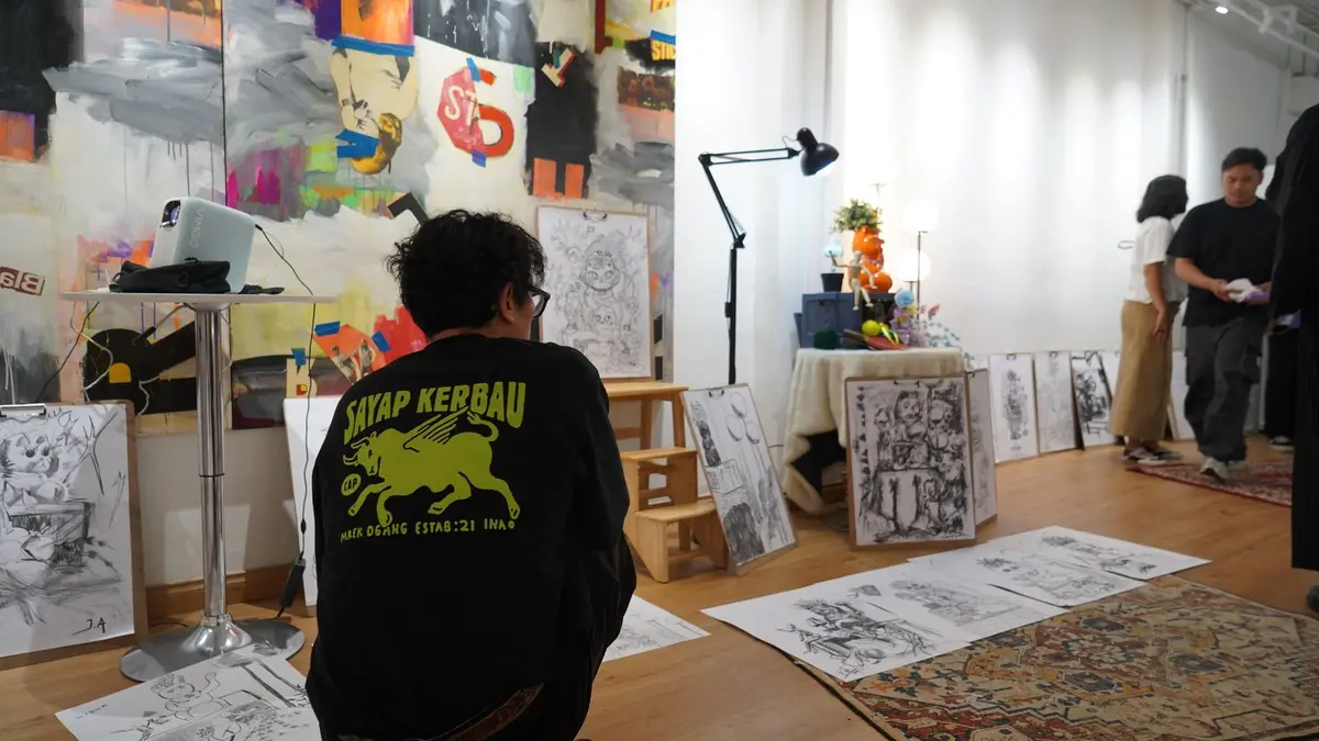 Cap Sayap Kerbau: Weekend Drawing Club