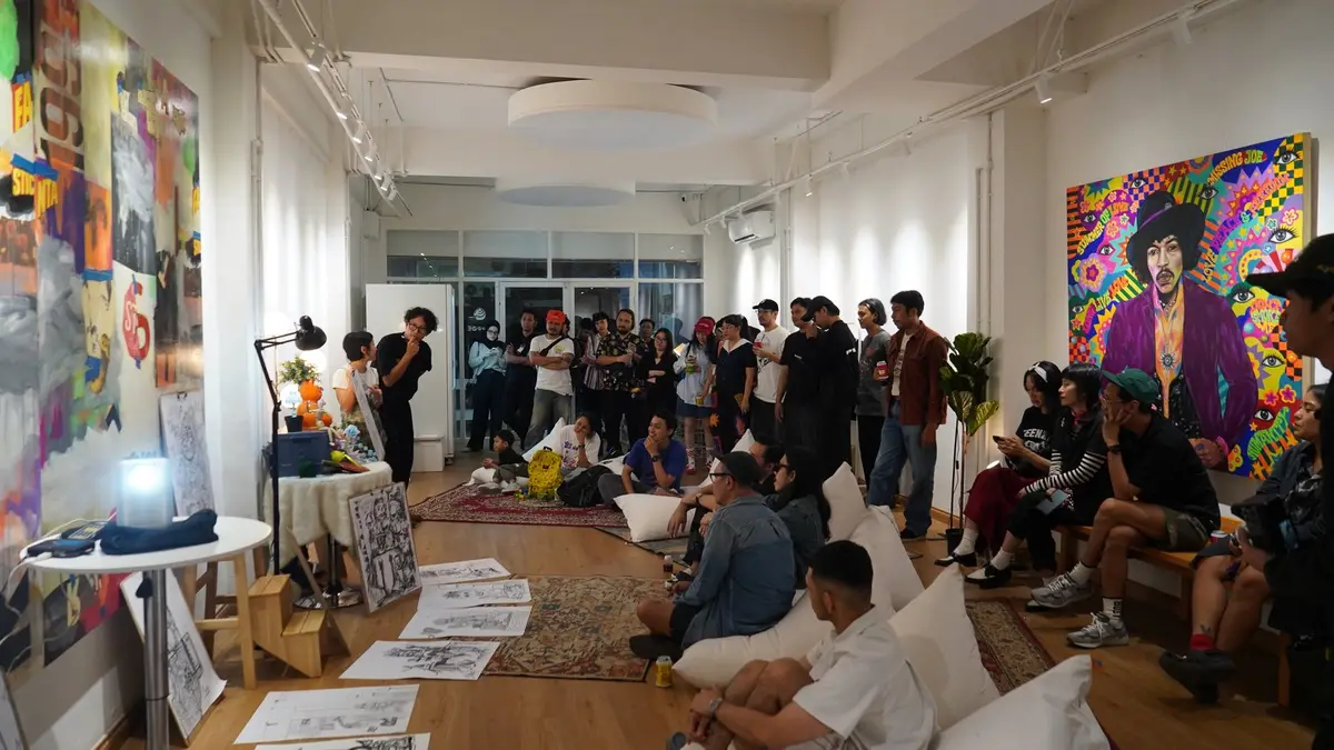 Cap Sayap Kerbau: Weekend Drawing Club