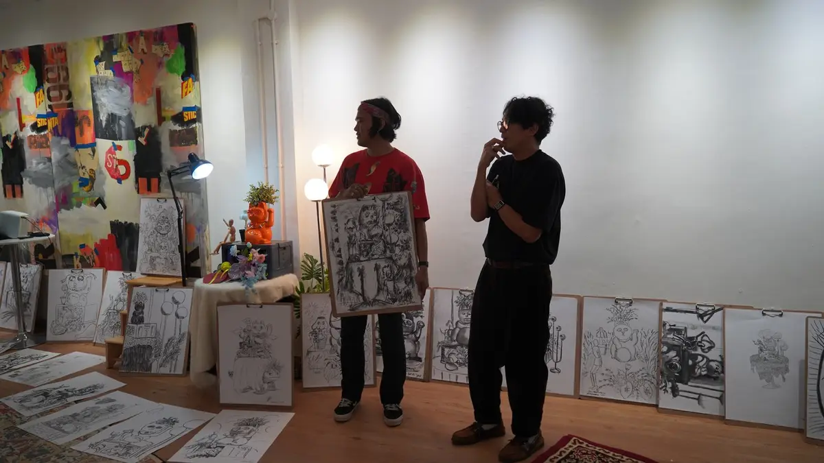 Cap Sayap Kerbau: Weekend Drawing Club