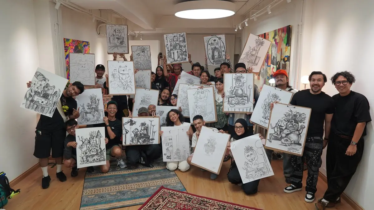 Cap Sayap Kerbau: Weekend Drawing Club