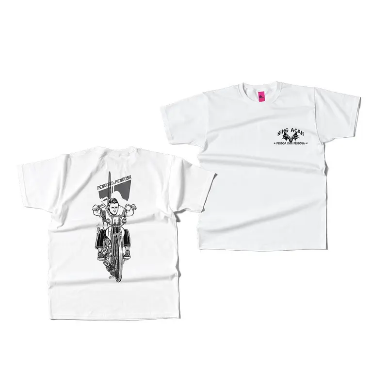 Pendoa & Pendosa Burnout White Tees