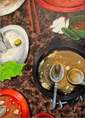 Makan Siang di Gedung Chandra