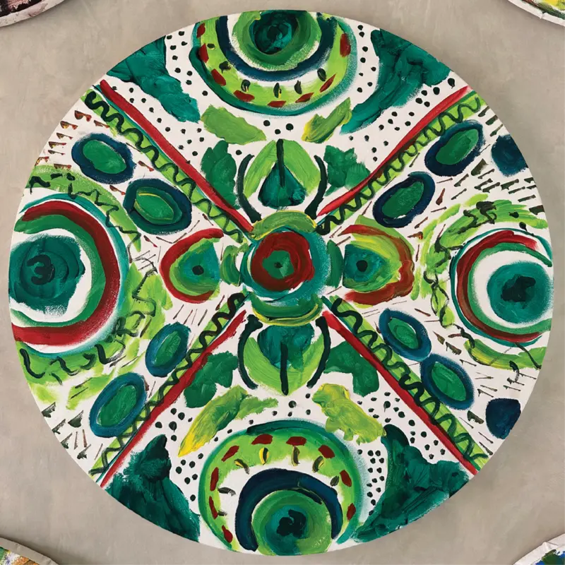 Green composition mandala