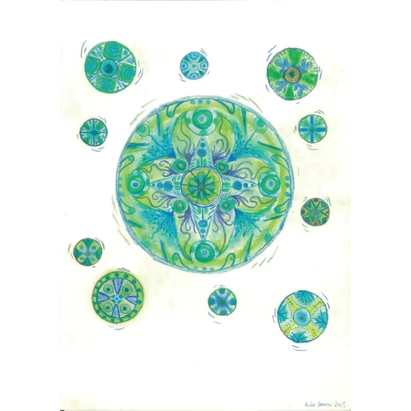 Meditative Mandala Composition 2